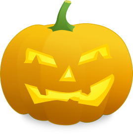 pomysł na lampion z dyni na Halloween fot. OpenClips Pixabay