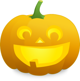 pomysł na lampion z dyni na Halloween fot. OpenClips Pixabay