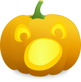 pomysł na lampion z dyni na Halloween fot. OpenClips Pixabay