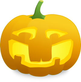 pomysł na lampion z dyni na Halloween fot. OpenClips Pixabay