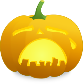 pomysł na lampion z dyni na Halloween fot. OpenClips Pixabay