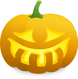 pomysł na lampion z dyni na Halloween fot. OpenClips Pixabay