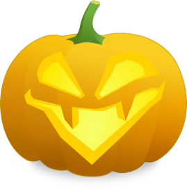 pomysł na lampion z dyni na Halloween fot. OpenClips Pixabay
