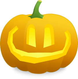 pomysł na lampion z dyni na Halloween fot. OpenClips Pixabay