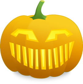 pomysł na lampion z dyni na Halloween fot. OpenClips Pixabay
