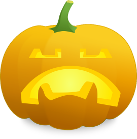 pomysł na lampion z dyni na Halloween fot. OpenClips Pixabay