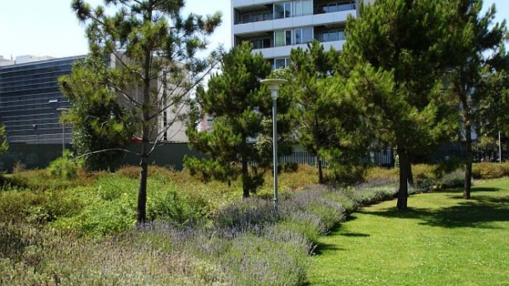 Park Diagonal Mar w Barcelonie