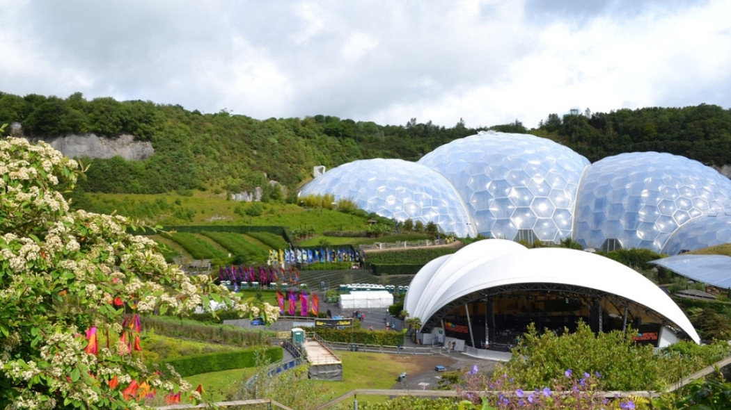EDEN PROJECT - ogród botaniczny w Anglii fot. Penstones - Pixabay.com