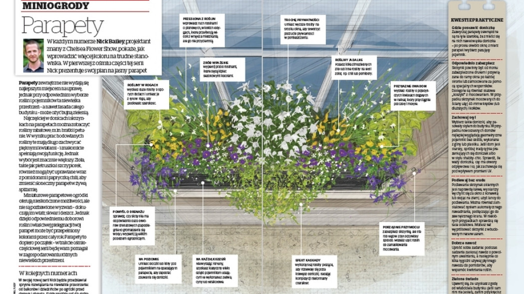 Miniogrody - Parapety - Gardeners World Polska 2-2017