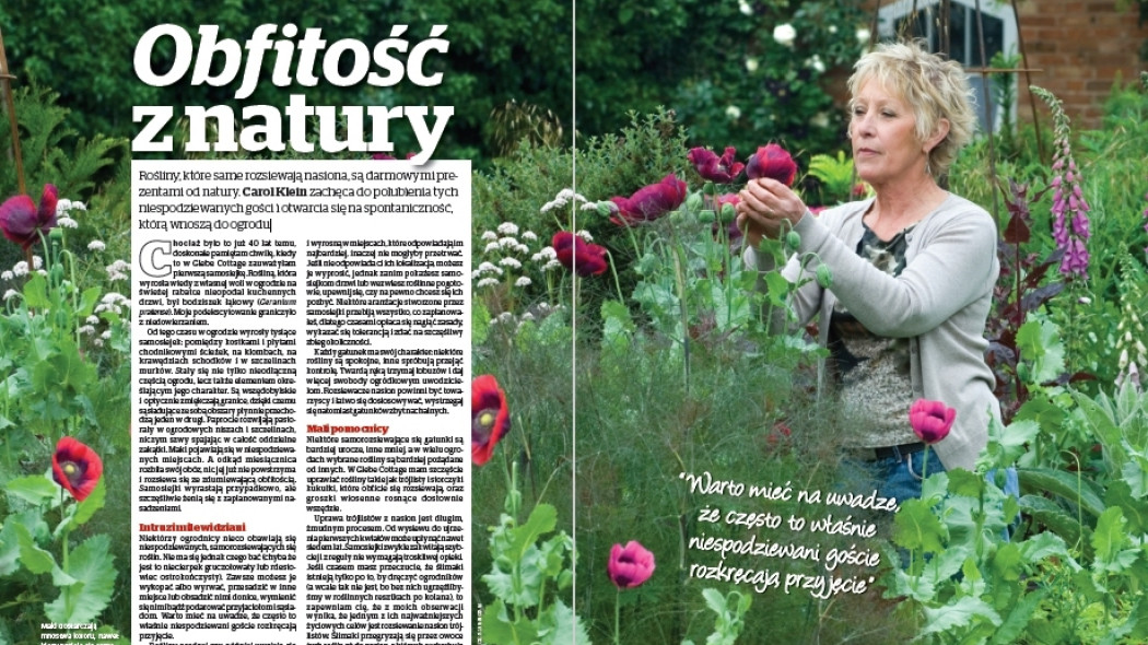 Samosiejki - Obfitość natury - Gardeners World Polska 5-2017