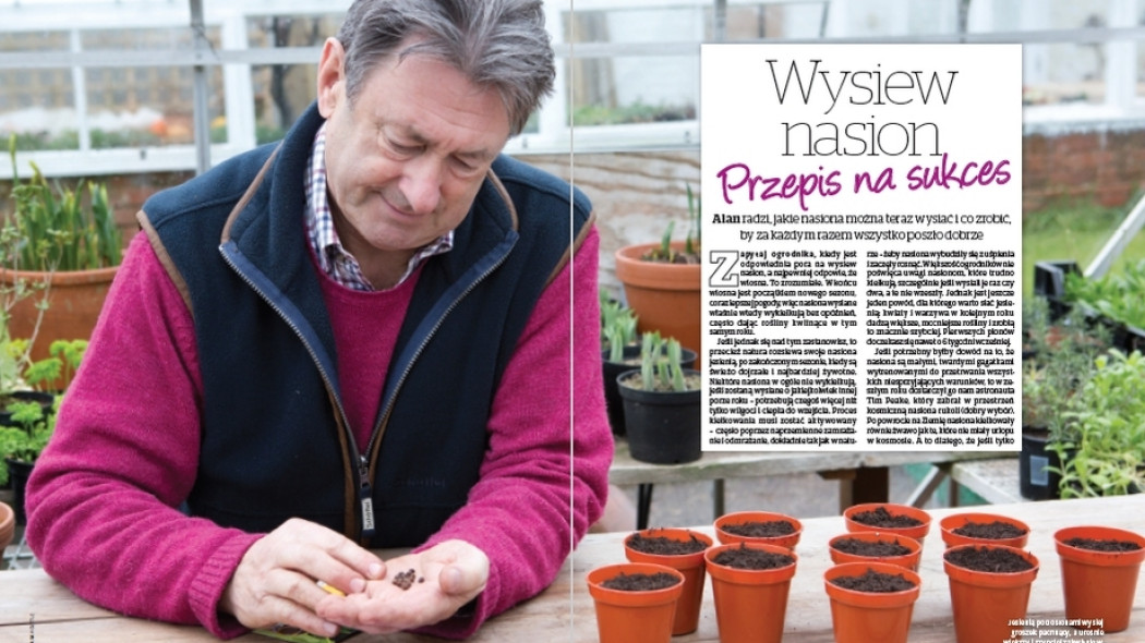 Wysiew nason - Przepis na sukces - Gardeners World Polska 5-2017