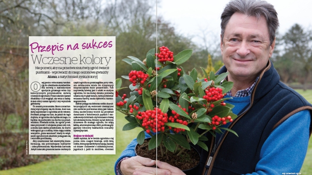 Wczesne kolory - Gardeners World Polska 1-2018