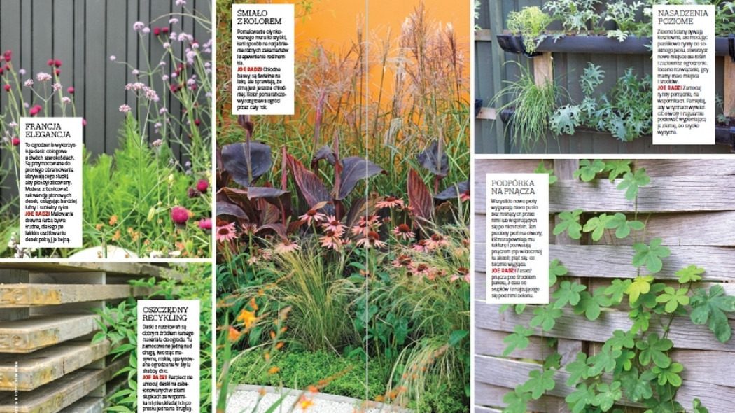 Projekty Joego. Mury i płoty - Gardeners World Polska 1-2018