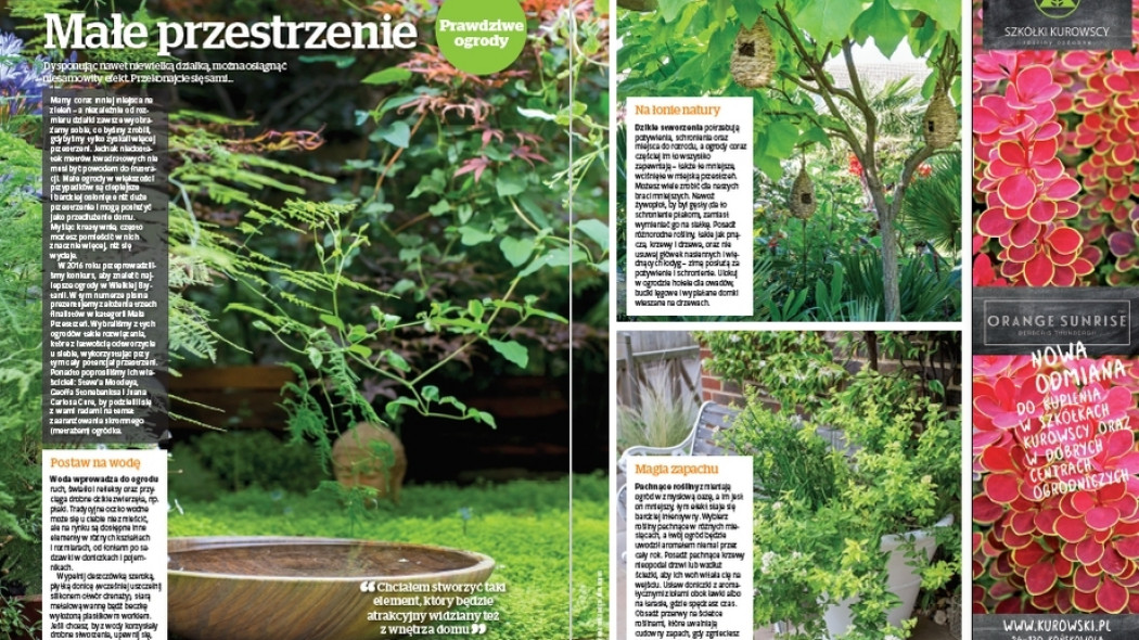 Prawdziwe ogrody. Małe przestrzenie - Gardeners World Polska 2-2018