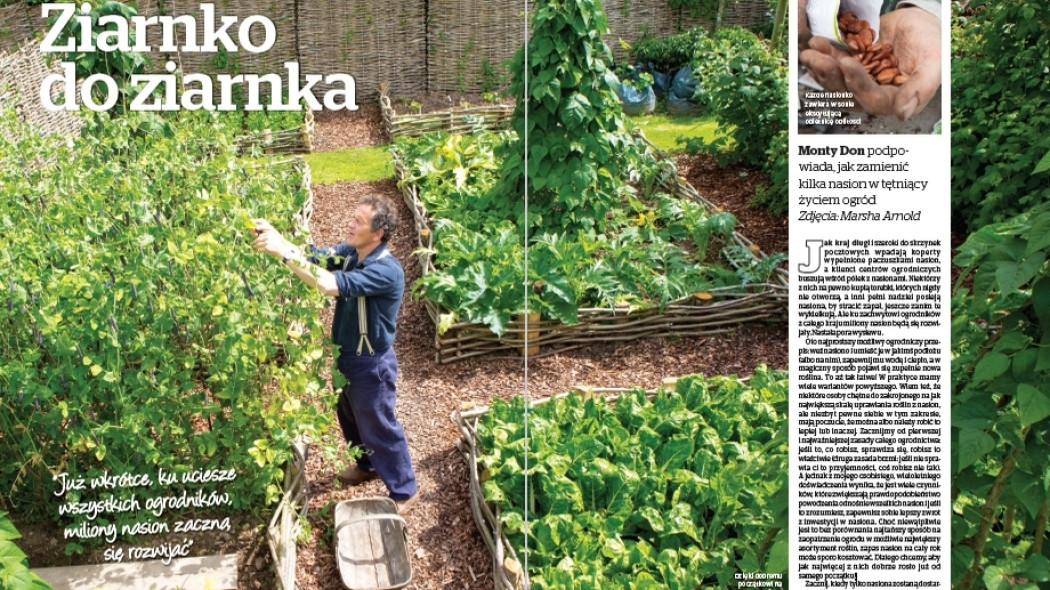 Monty. Ziarnko do ziarnka - Gardeners World Polska 2-2018