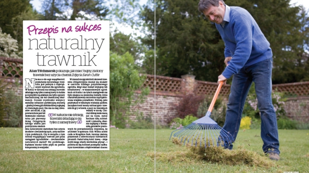 Alan. Naturalny trawnik - Gardeners World Polska 2-2018