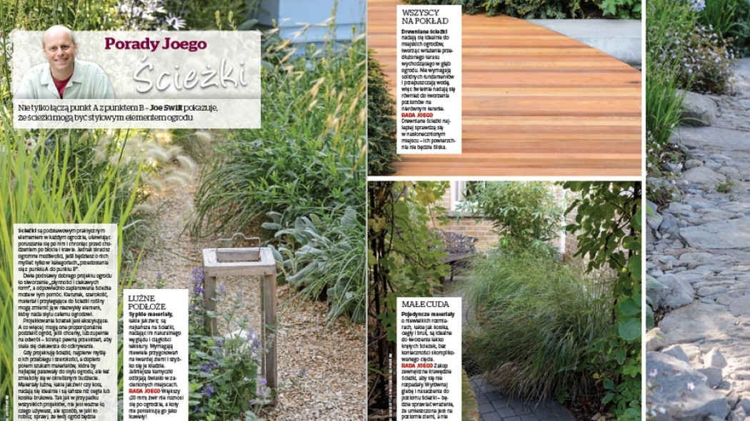 ABC projektowania według Joego. Ścieżki - Gardeners World Polska 4-2018