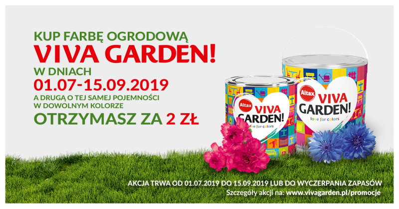 VIVA GARDEN promocja
