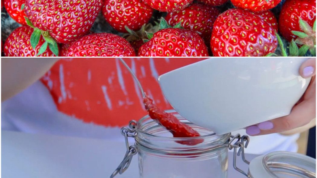 truskawkowy peeling do ciała