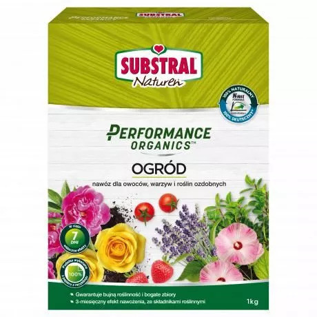 OGRÓD nawóz granulowany Performance Organics