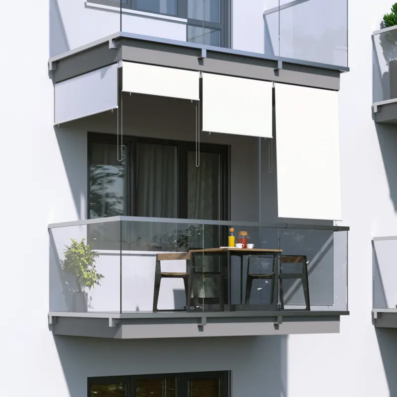 Czym osłonić balkon w bloku, by zyskać trochę prywatności fot. domondo