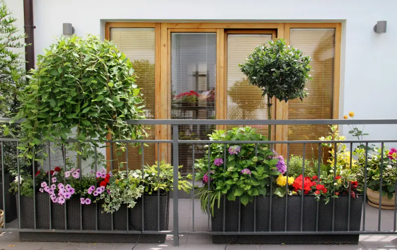 Czym osłonić balkon w bloku fot.  tannjuska Depositphotos