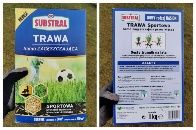 trawa samo zagęszczająca Sportowa