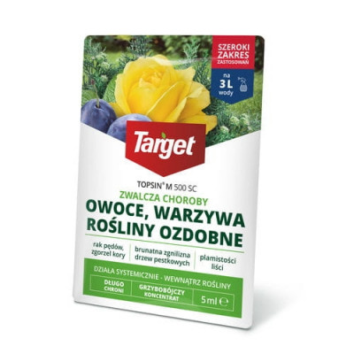 Topsin - preparat na choroby roślin