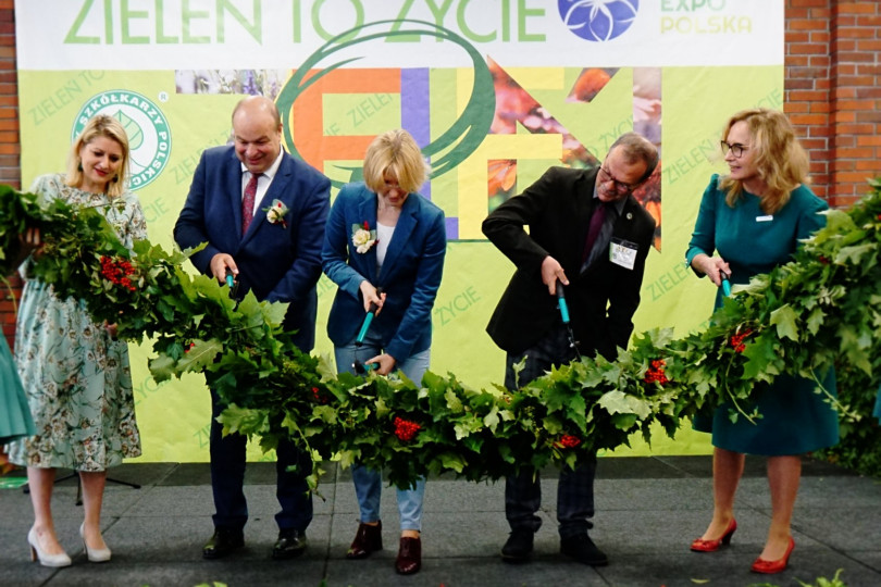 Uroczyste otwarcie 28. Międzynarodowej Wystawy ZIELEŃ TO ŻYCIE & FLOWER EXPO POLSKA 2021