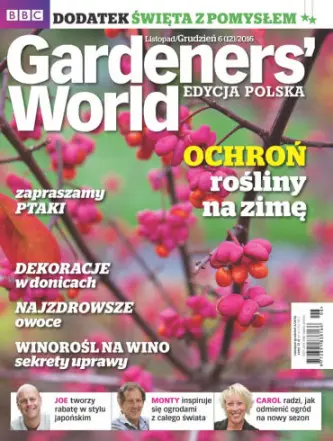 Gardeners World okładka 6 2016