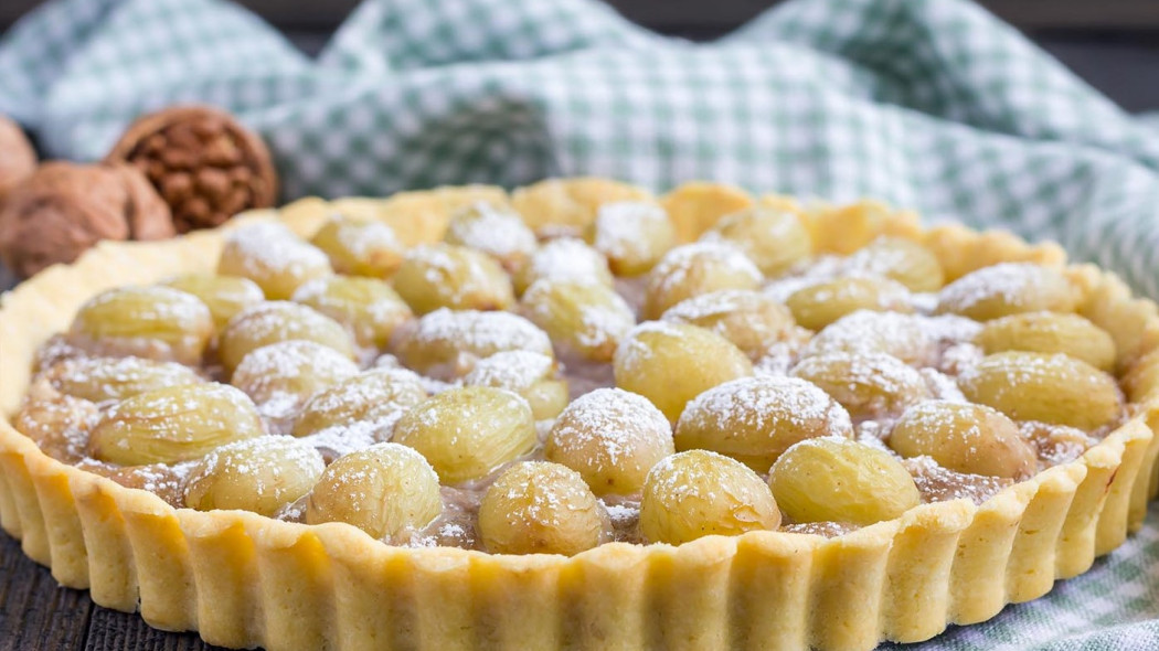 tarta z winogronami - fot. CuTE