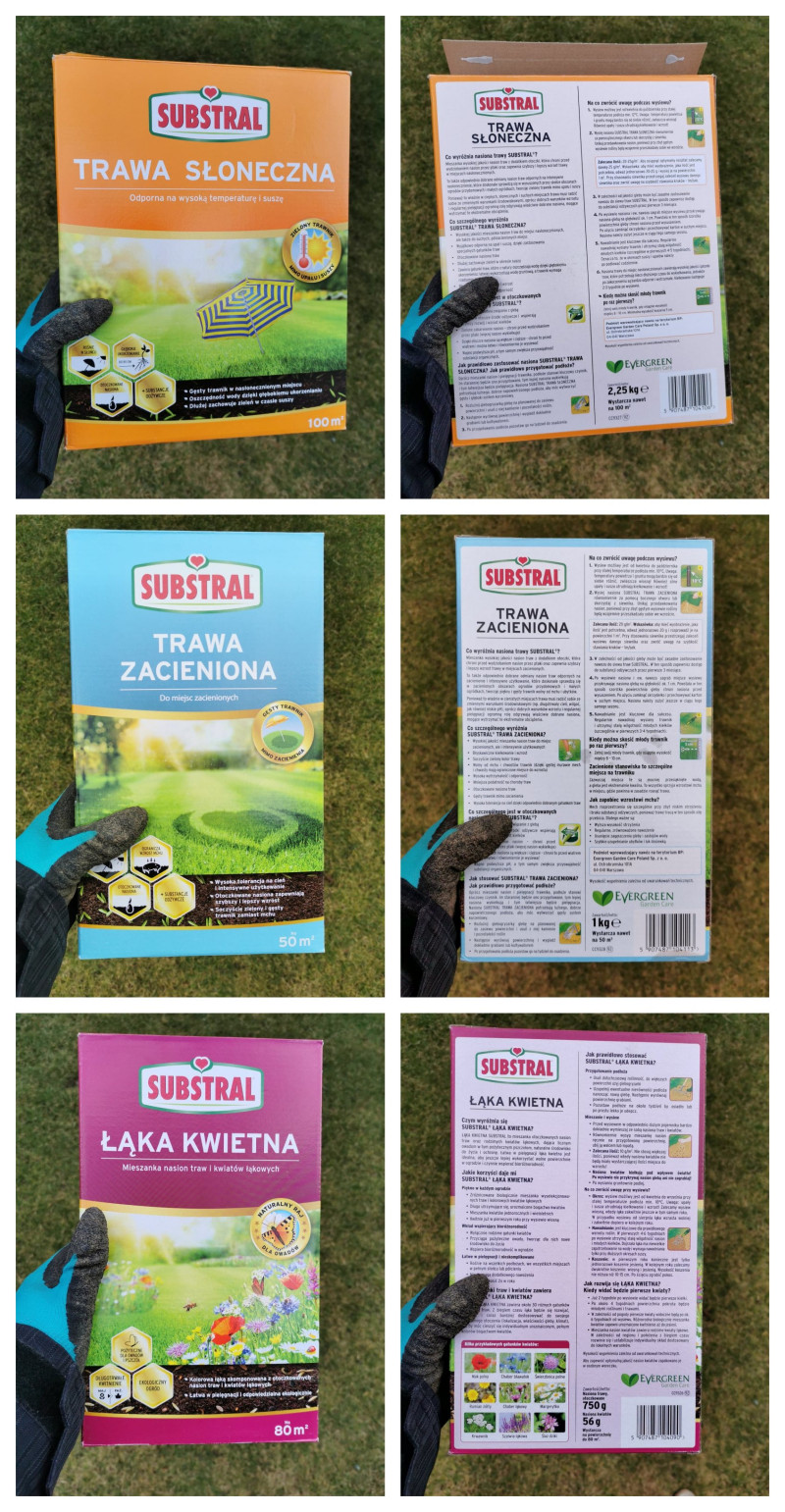 Nasiona traw otoczkowanych Substral