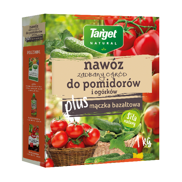 Nawóz z mączką bazaltową do pomidorów i ogórków