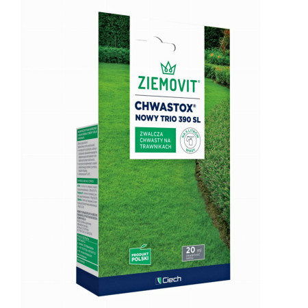 CHWASTOX TRIO 390 SL – środek na chwasty na trawniku