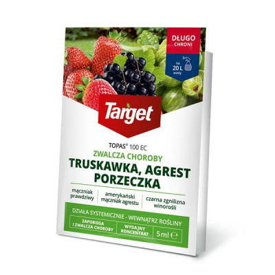 Topas zwalcza choroby grzybowe truskawka agrest porzeczka, Sklep ZielonyOgodek pl