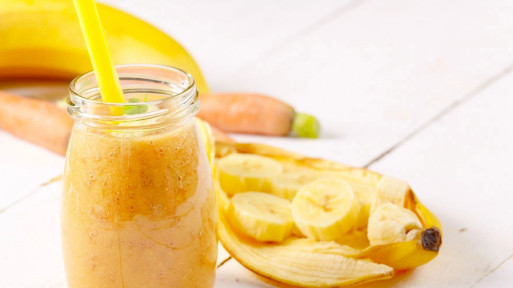 Koktajl marchwiowo-bananowy – bomba witaminowa! 