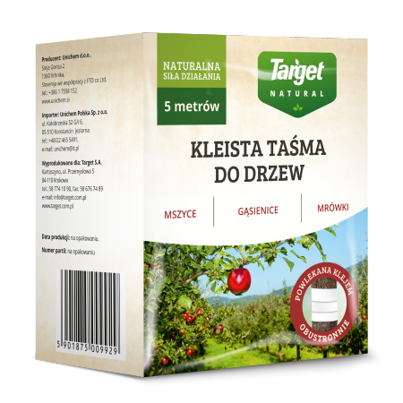 Opaska lepowa na szkodniki