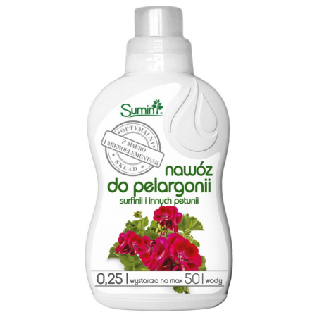 Nawoz do pelargonii surfinii petunii Sumin