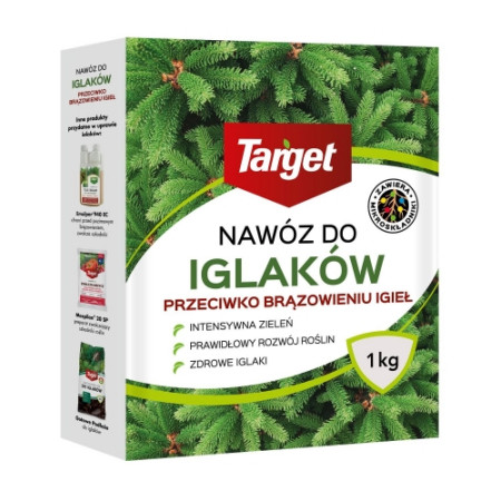 Nawóz przeciwko brązowieniu tui