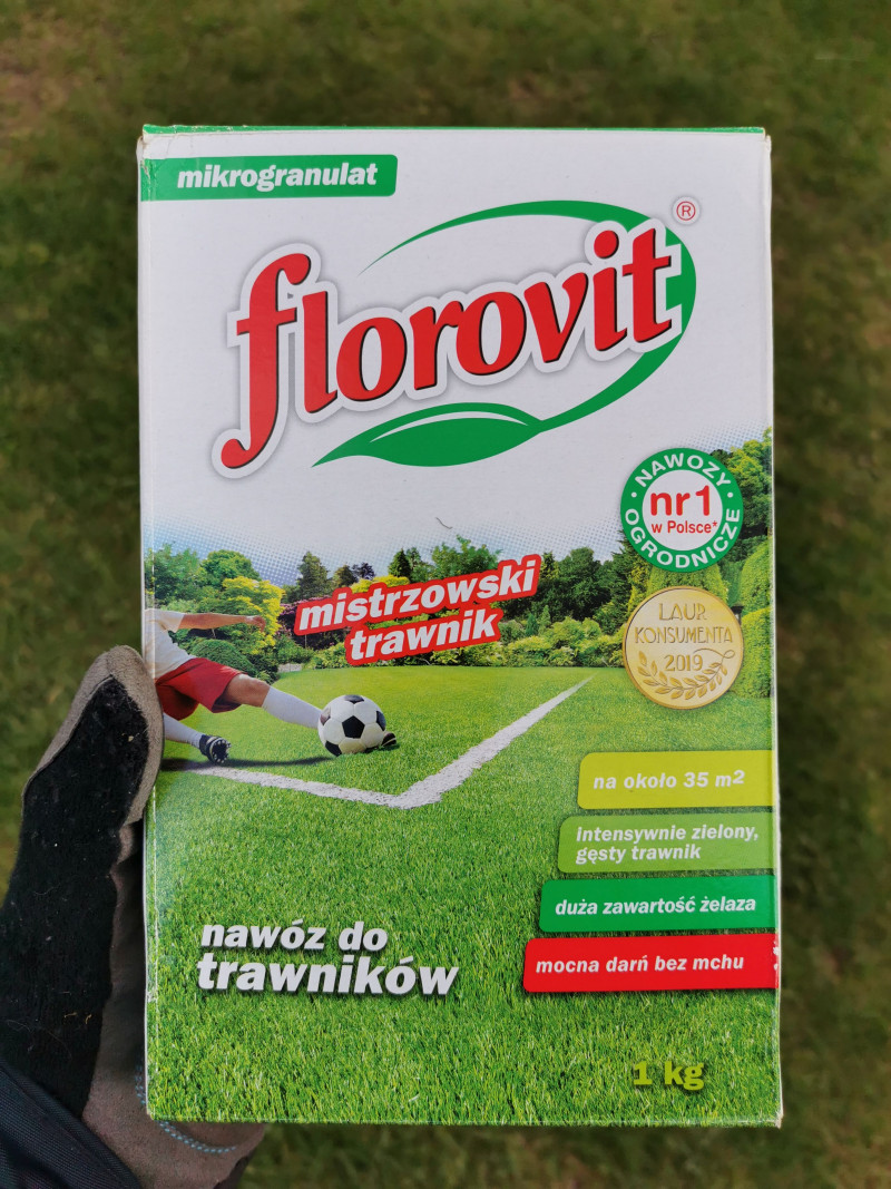 Florovit Nawóz do trawników mistrzowski Trawnik 1kg