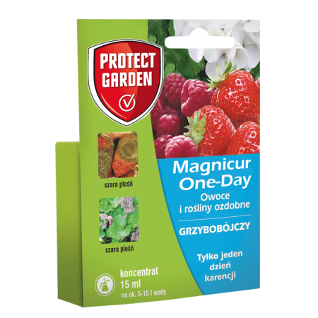 Oprysk pelargonii - Magnicur One-Day 500 SC