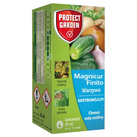 Magnifur Finito na chorobę ogórka - zwalcza mączniaka rzekomego dyniowatych