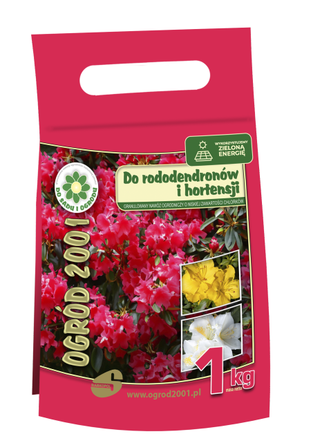Nawóz OGRÓD 2001 do hortensji i rododendronów