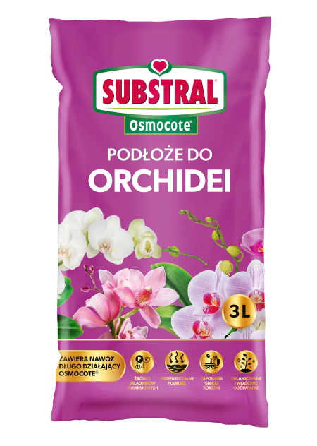 Substral - Gotowe podłoże do orchidei z długodziałającym nawozem Osmocote