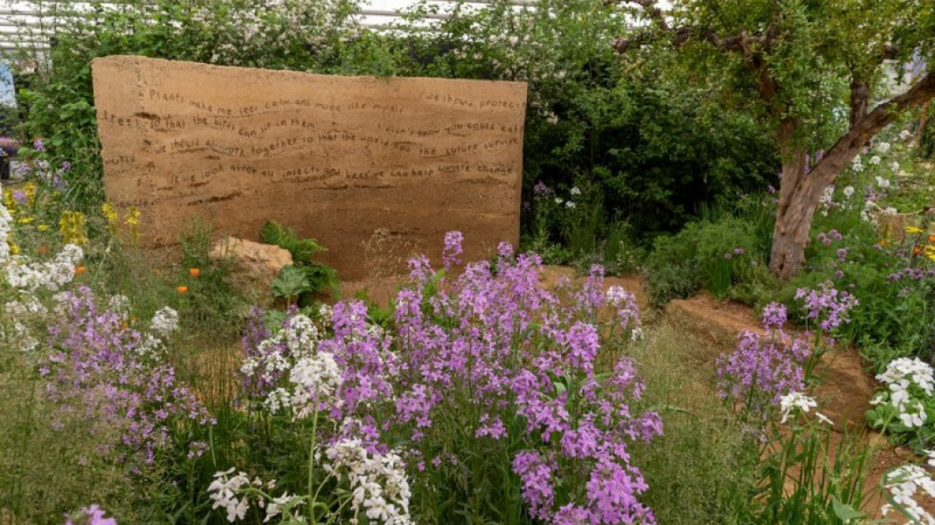 Ogród School Food Matters Garden na Chelsea Flower Show 2023