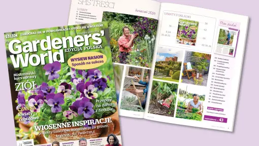 Już jest nowy Gardeners` World Polska 4/2024. Zajrzyj do środka!
