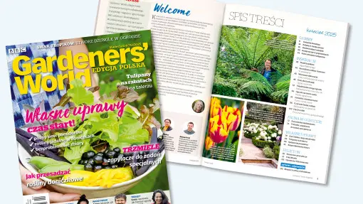 Wiosna z Gardeners’ World Polska. Kwietniowy numer otwiera sezon ogrodowy 2025 roku