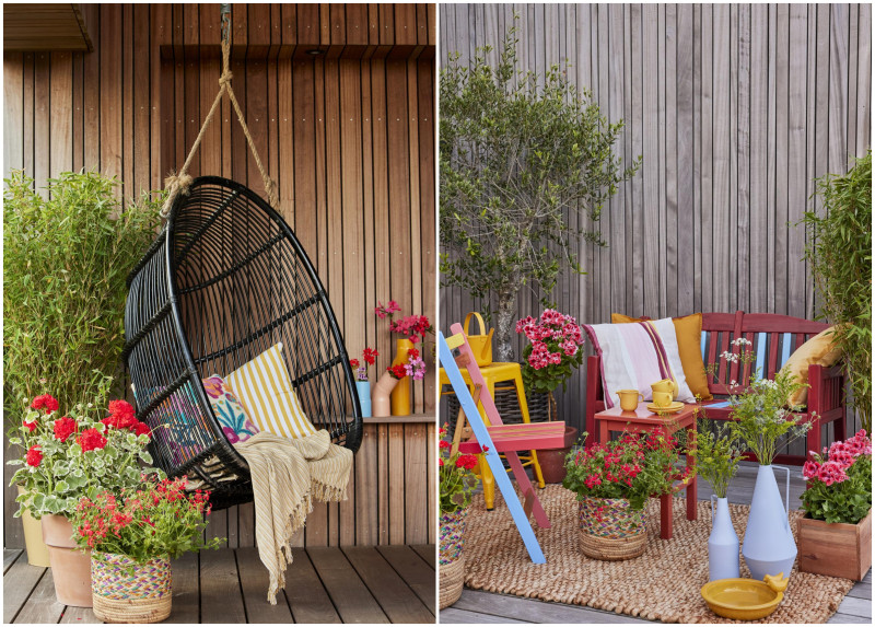 Boho styl z śródziemnomorskim klimatem 