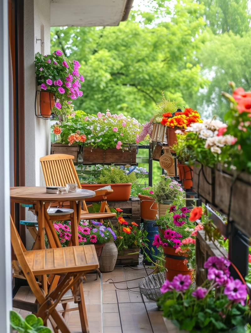 Wysiałam kilka paczek nasion i mam balkon jak z katalogu 