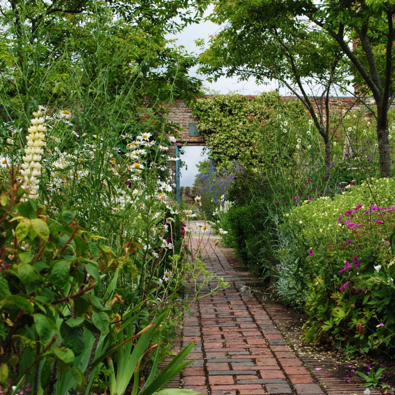 Rabata w w Sissinghurst Castle & Gardens
